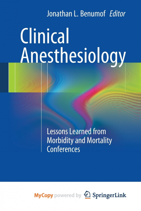 Clinical Anesthesiology