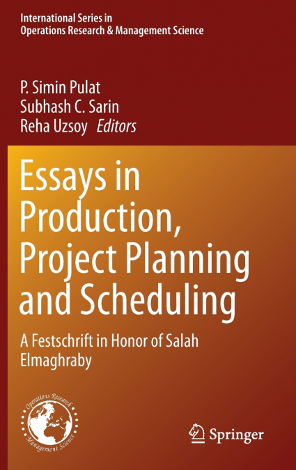 Essays in Production, Project Planning and Scheduling