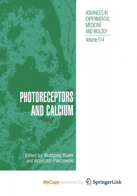 Photoreceptors and Calcium