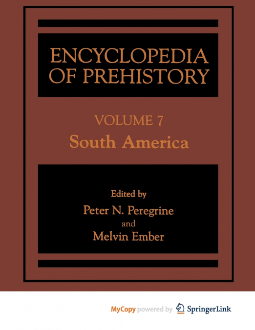 Encyclopedia of Prehistory