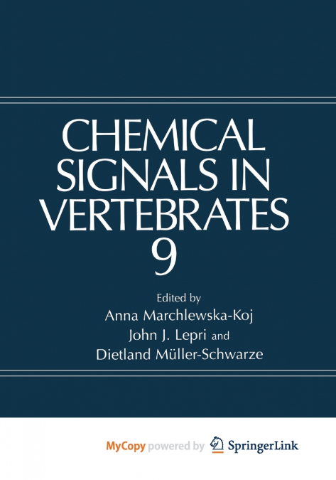 Chemical Signals in Vertebrates 9
