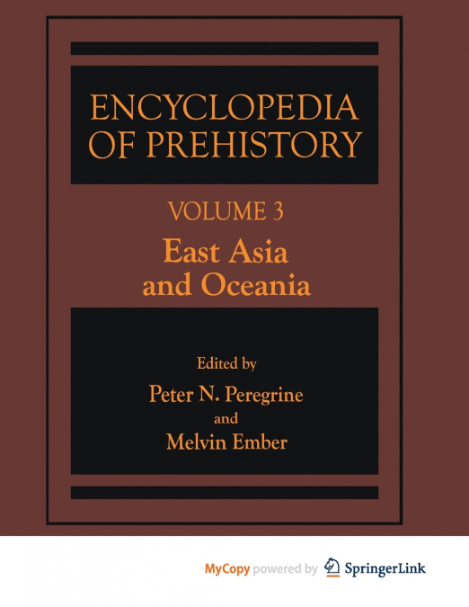 Encyclopedia of Prehistory