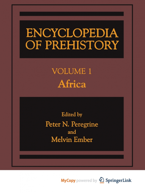 Encyclopedia of Prehistory