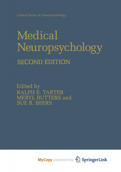 Medical Neuropsychology