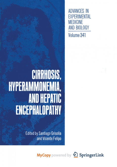 Cirrhosis, Hyperammonemia, and Hepatic Encephalopathy
