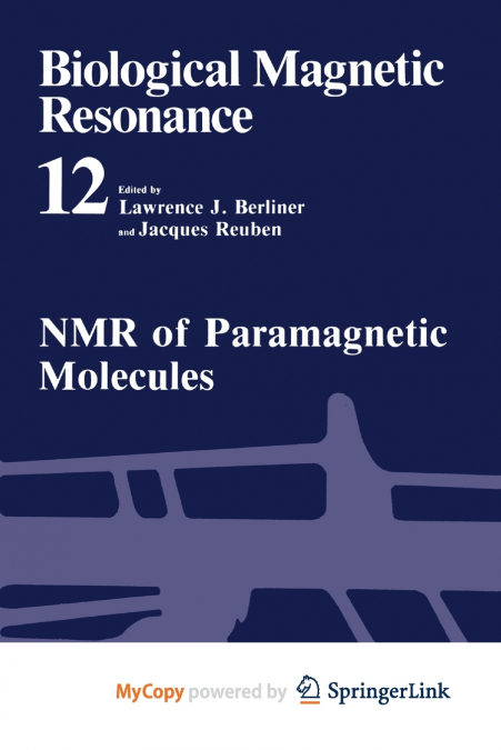 NMR of Paramagnetic Molecules