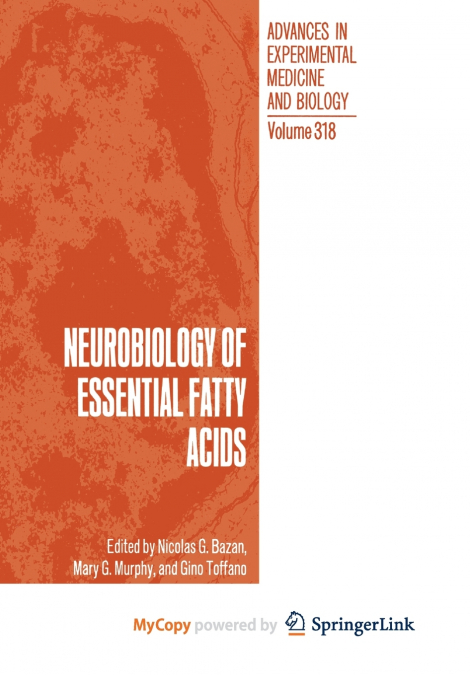 Neurobiology of Essential Fatty Acids