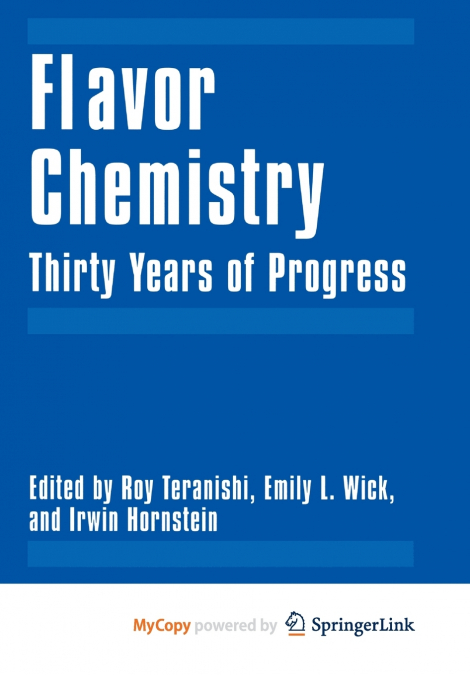 Flavor Chemistry