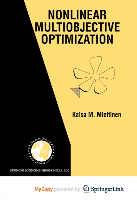 Nonlinear Multiobjective Optimization