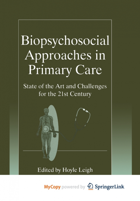 Biopsychosocial Approaches in Primary Care