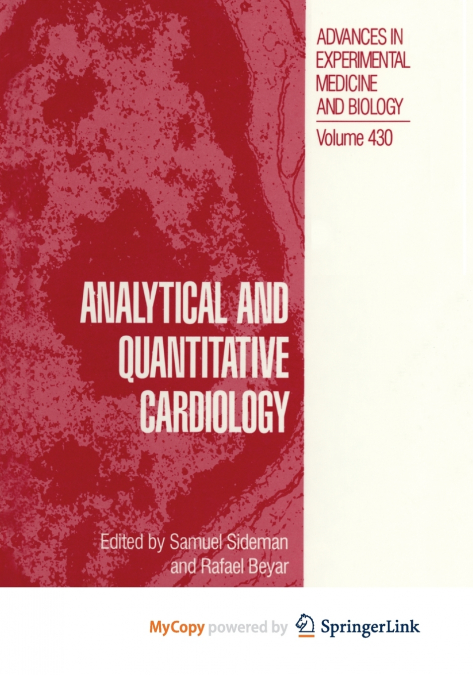 Analytical and Quantitative Cardiology