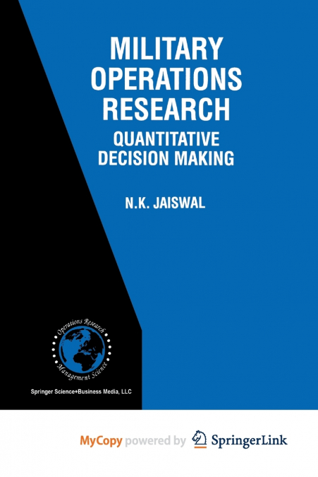 Military Operations Research