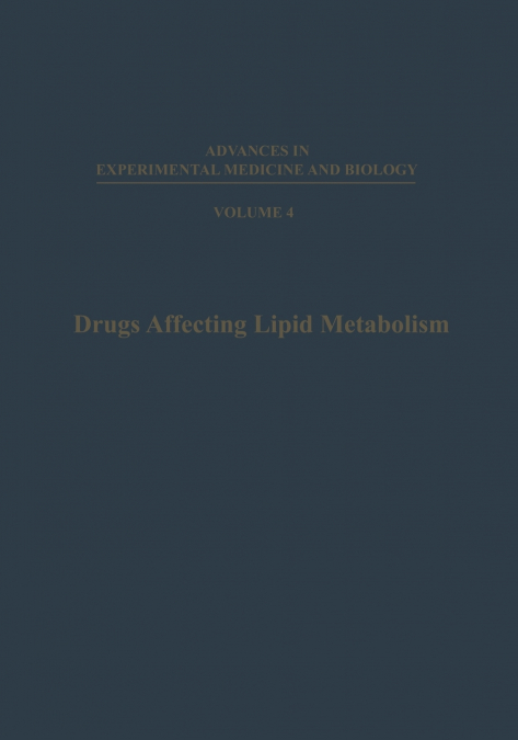 Drugs Affecting Lipid Metabolism