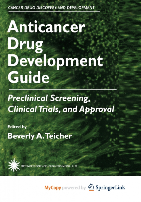 Anticancer Drug Development Guide
