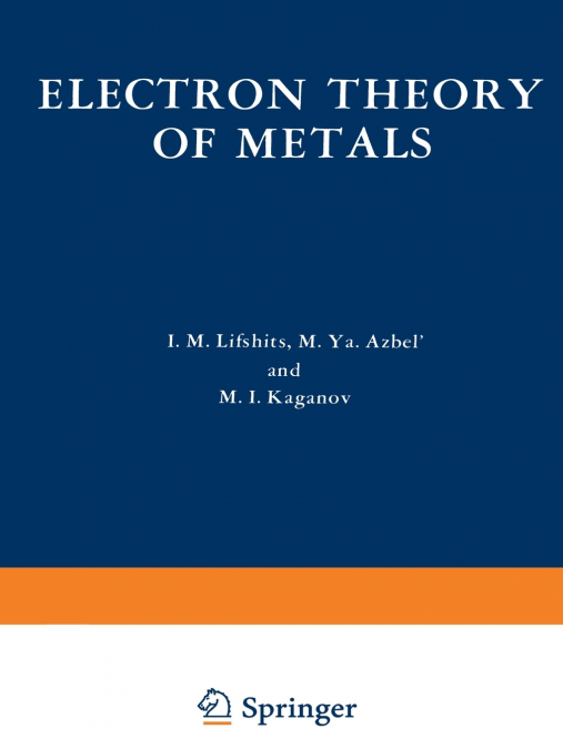 Electron Theory of Metals