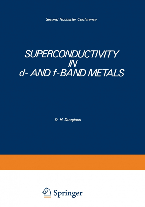 Superconductivity in D- And F-Band Metals
