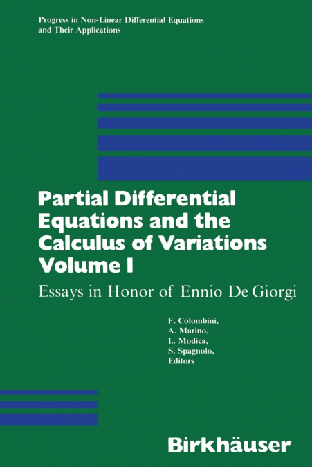Partial Differential Equations and the Calculus of Variations