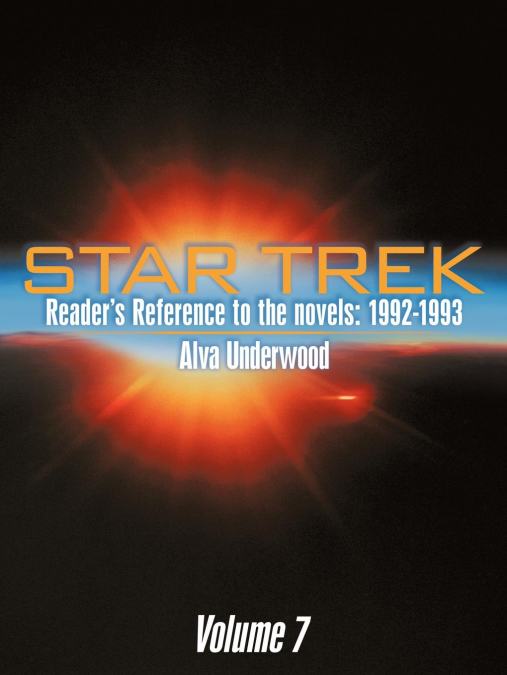 Star Trek Reader’s Reference to the Novels