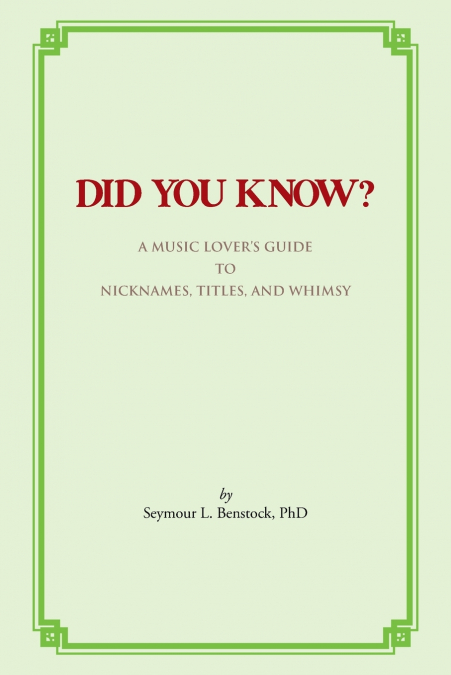 Did You Know?