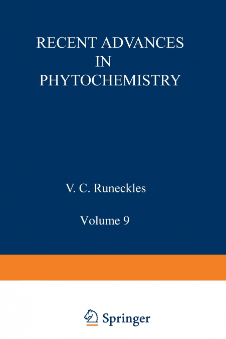 Recent Advances in Phytochemistry
