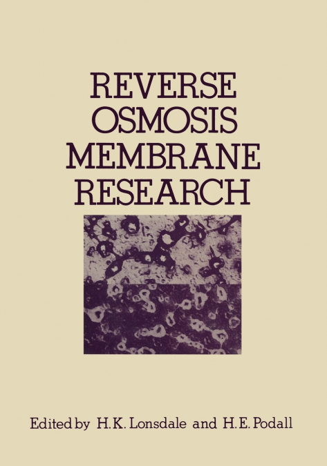 Reverse Osmosis Membrane Research