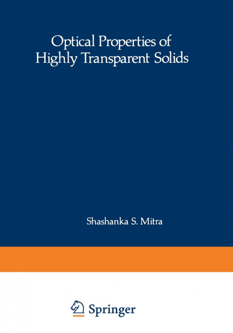 Optical Properties of Highly Transparent Solids
