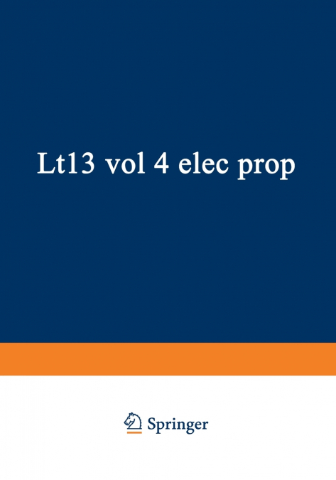 Electronic Properties, Instrumentation, and Measurement