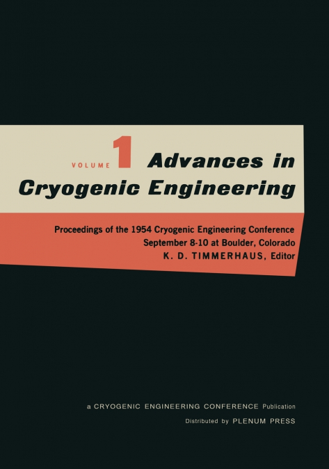 Advances in Cryogenic Engineering