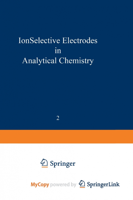 Ion-Selective Electrodes in Analytical Chemistry