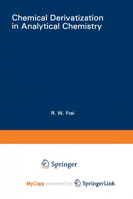 Chemical Derivatization in Analytical Chemistry