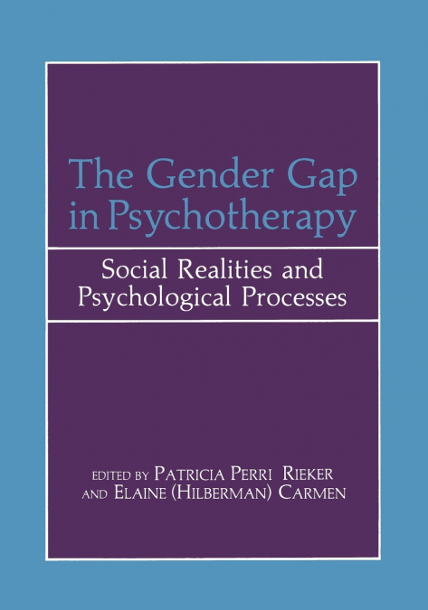 The Gender Gap in Psychotherapy