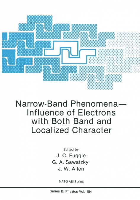 Narrow-Band Phenomena Influence of Electrons with Both Band and Localized Character