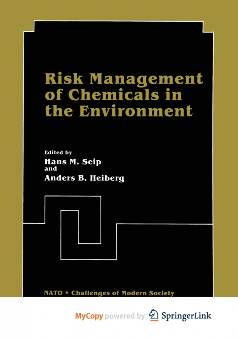 Risk Management of Chemicals in the Environment