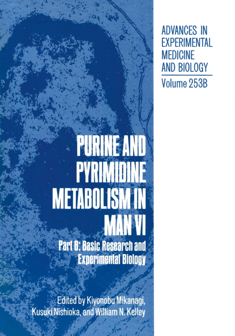 Purine and Pyrimidine Metabolism in Man VI
