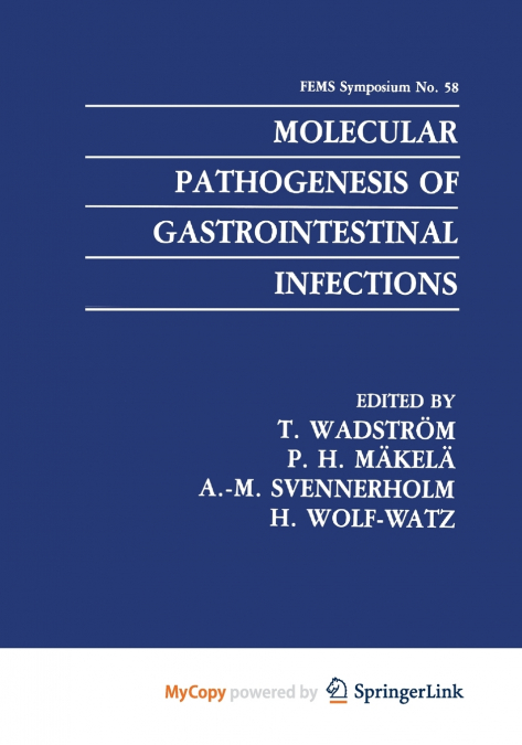 Molecular Pathogenesis of Gastrointestinal Infections