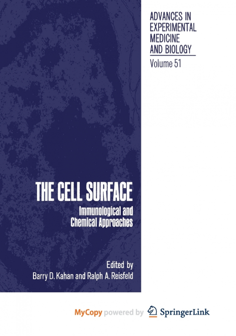 The Cell Surface