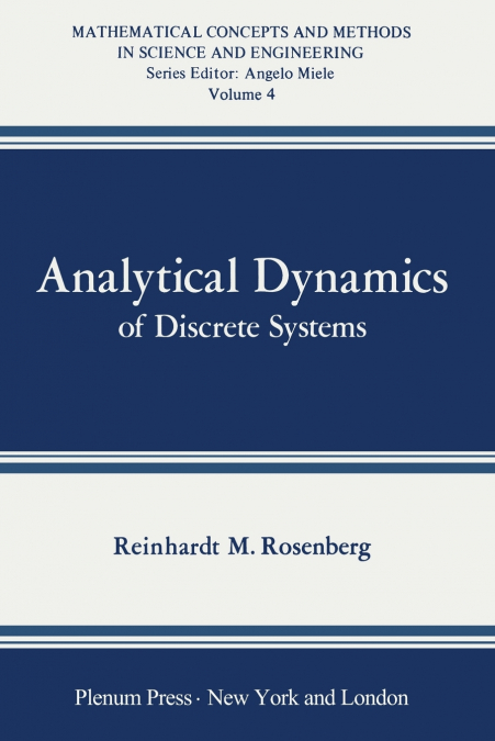 Analytical Dynamics of Discrete Systems
