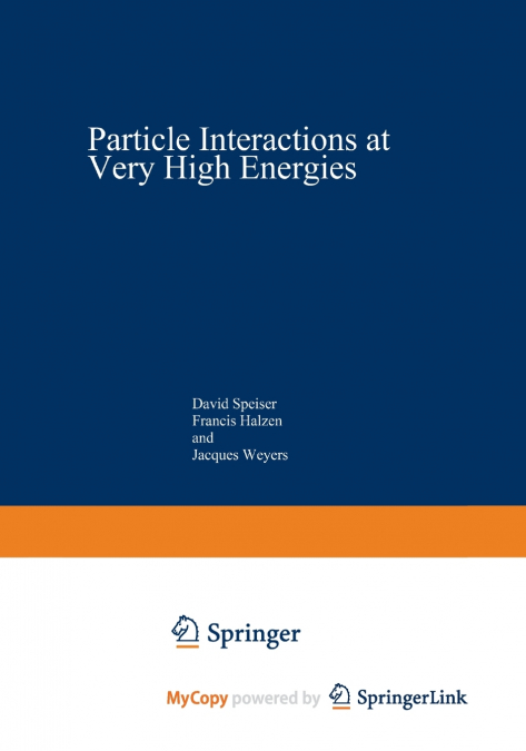 Particle Interactions at Very High Energies