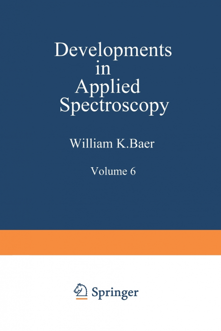 Developments in Applied Spectroscopy