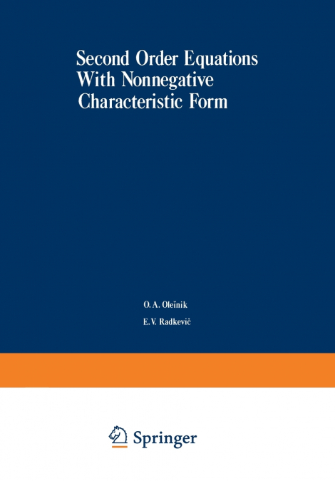 Second-Order Equations with Nonnegative Characteristic Form