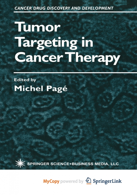 Tumor Targeting in Cancer Therapy