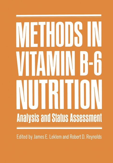 Methods in Vitamin B-6 Nutrition