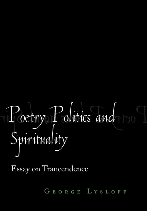 Poetry, Politics and Spirituality