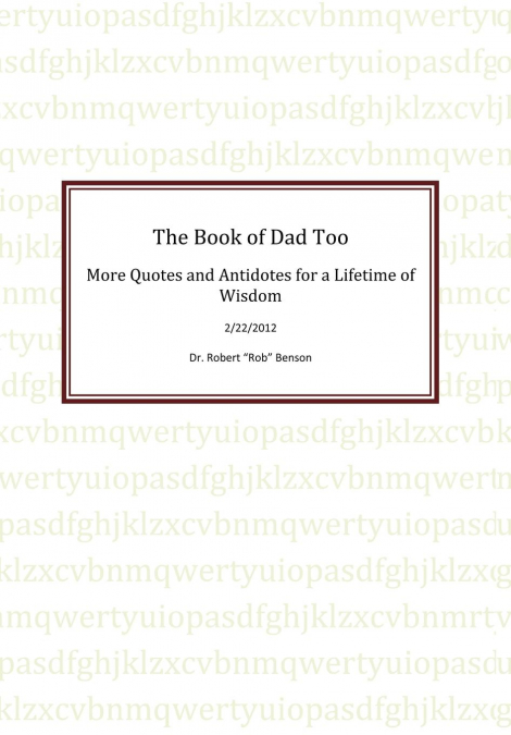 The Book of Dad Too