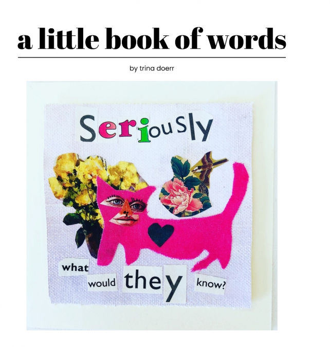 a little book of words