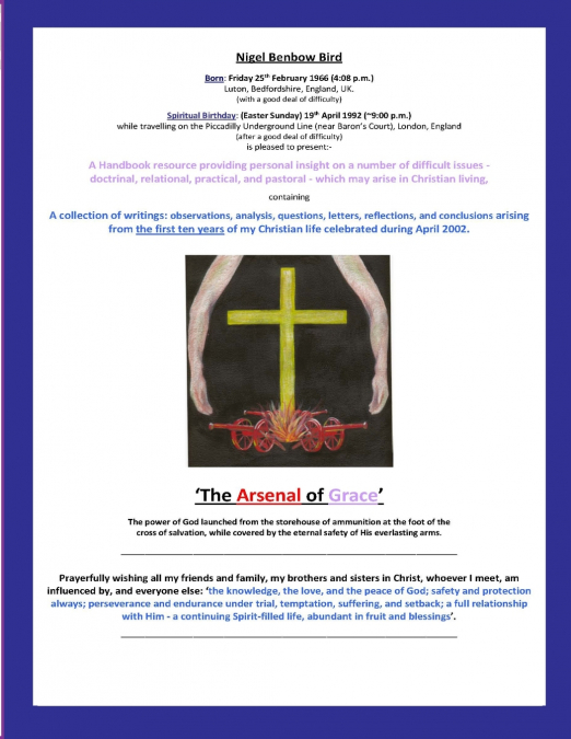 The Arsenal of Grace