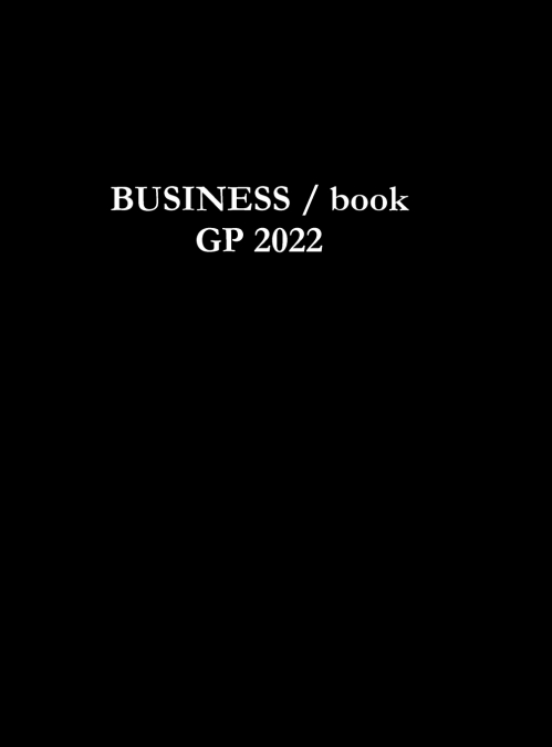 Business Book GP 2022 (paper)