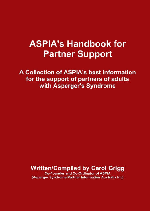 ASPIA’s Handbook for Partner Support