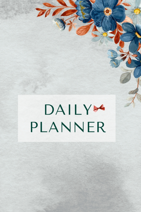 Spiral notebook | Daily Planner journal | Soft cover journal