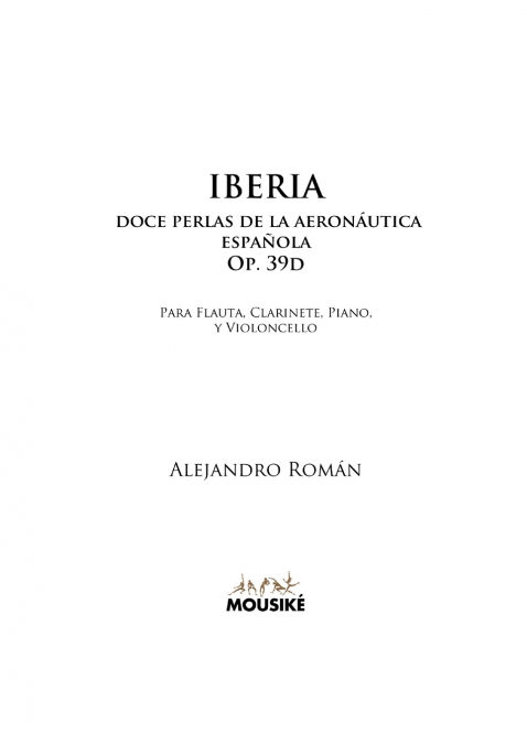 Iberia, doce perlas de la aeronáutica española, Op. 39d